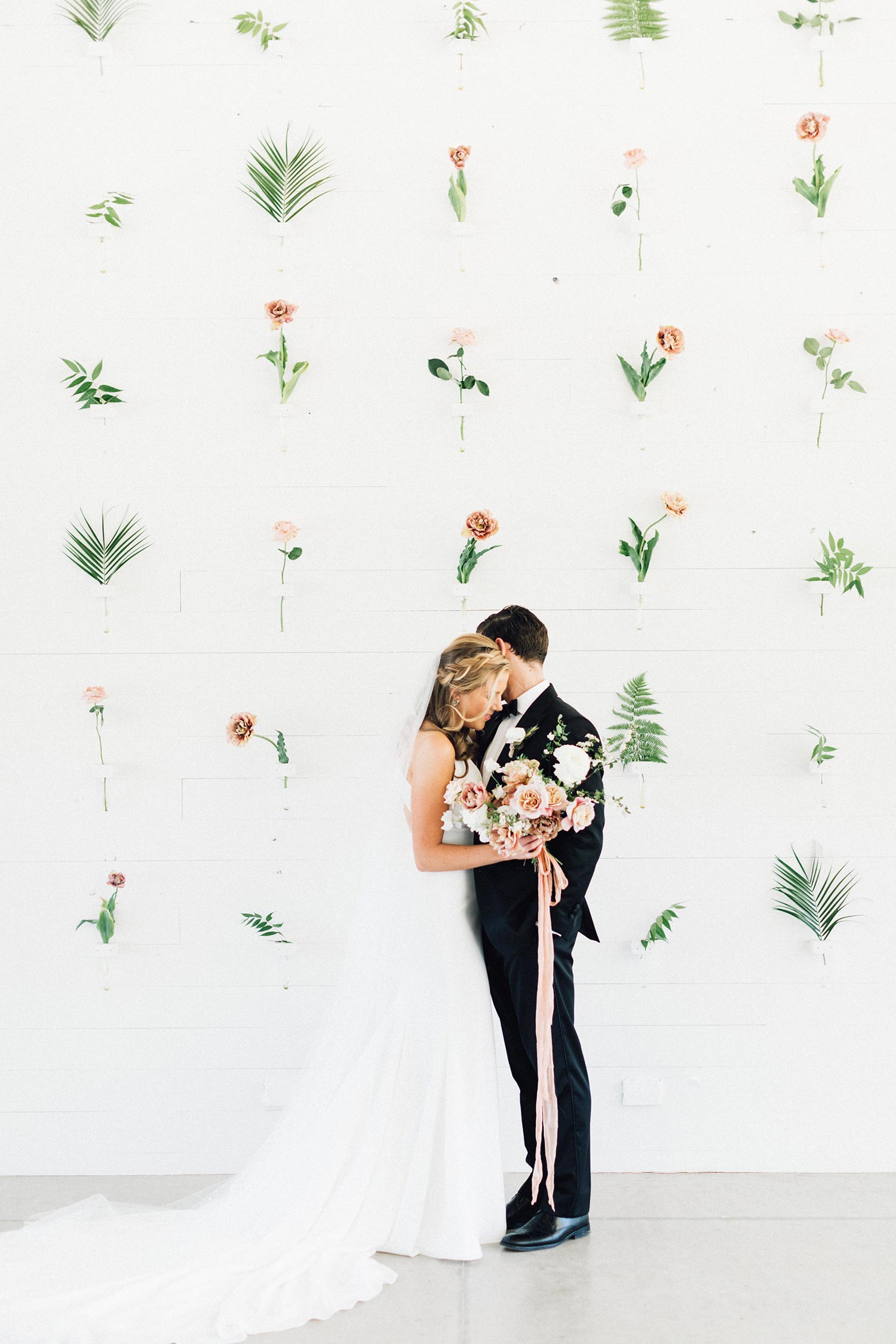 Greenery wall by Color Theory Collective
