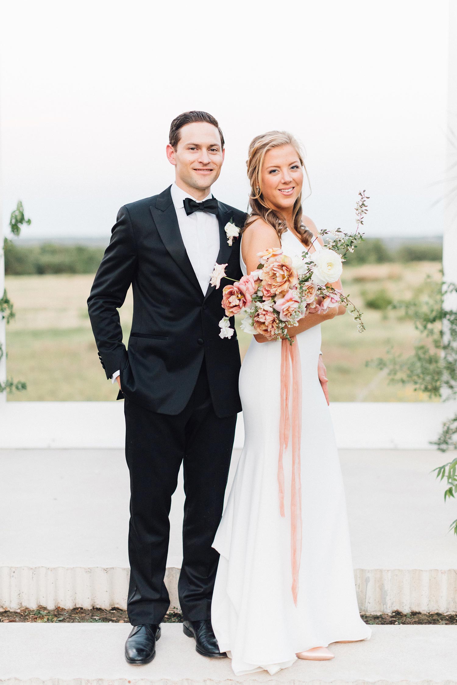 Bridal bouquet by florist Color Theory Collective