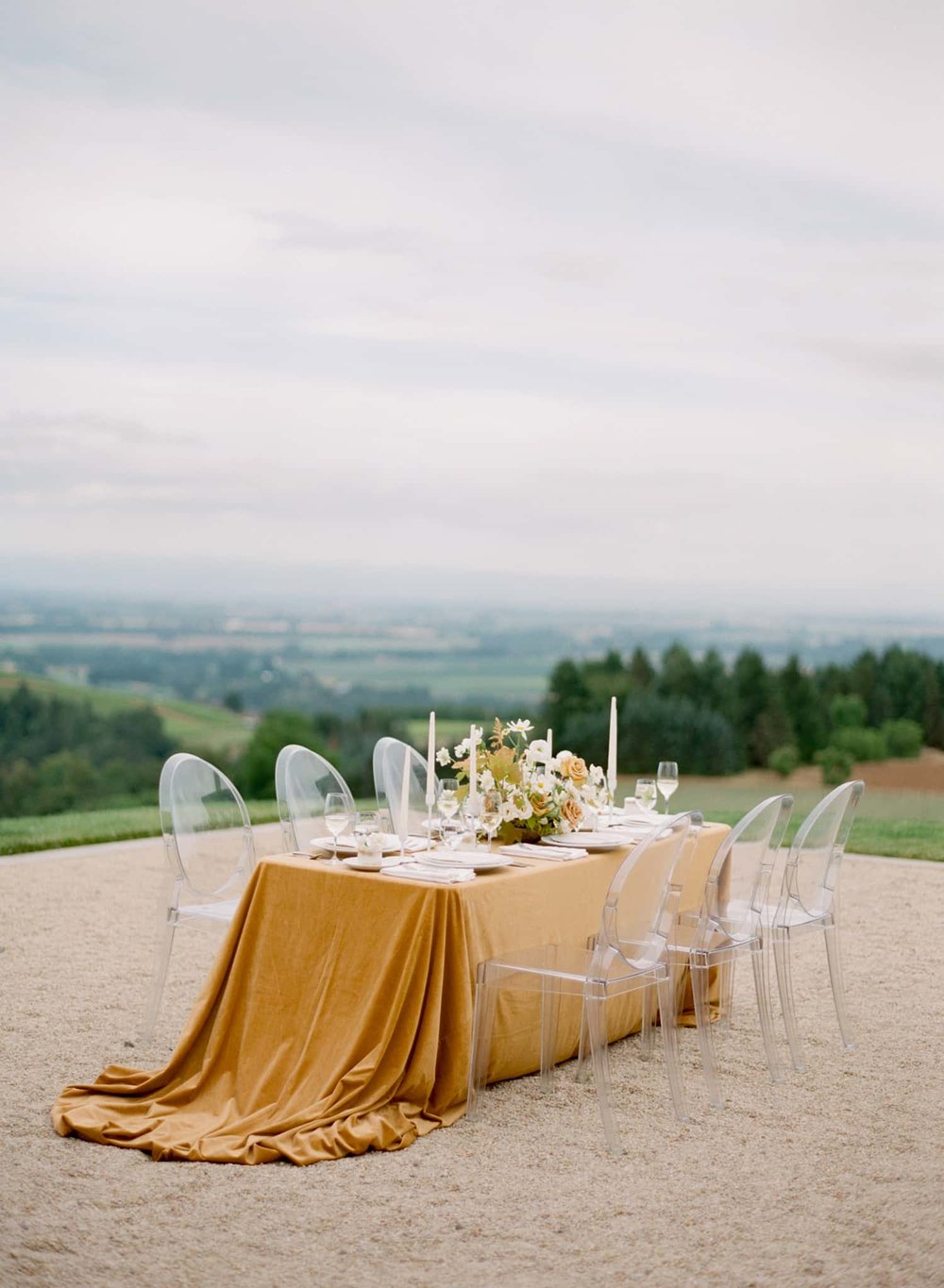 Tablescape designed by Portland Planner Vanity Affair Events