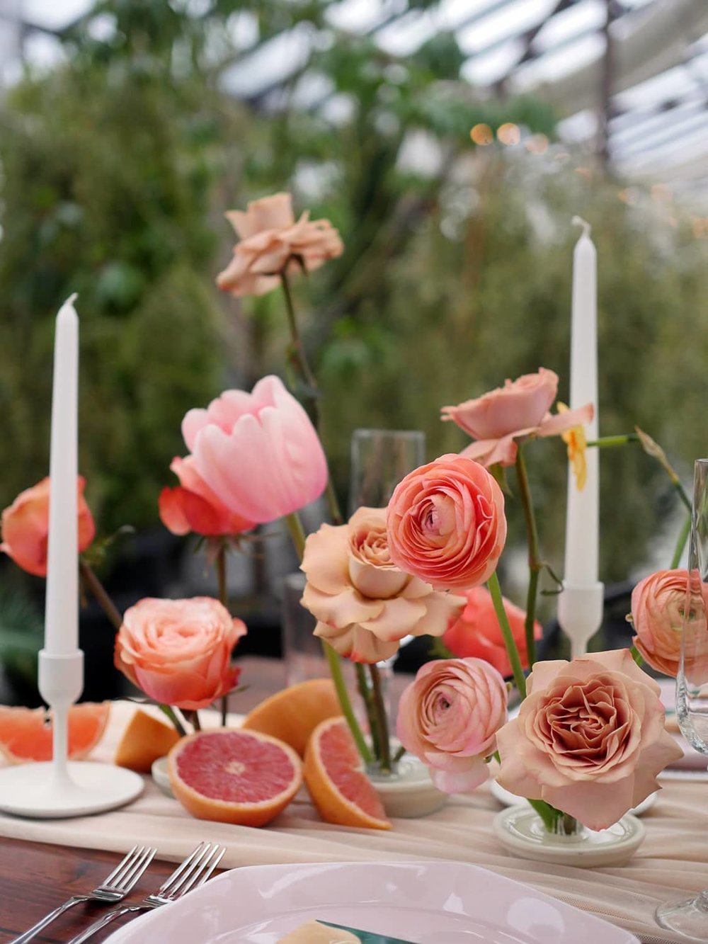 Citrus wedding in Seattle