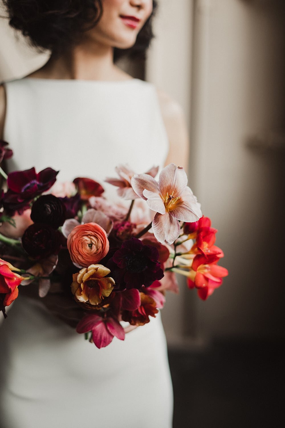 Bridal Bouquet created from Local Blooms PDX