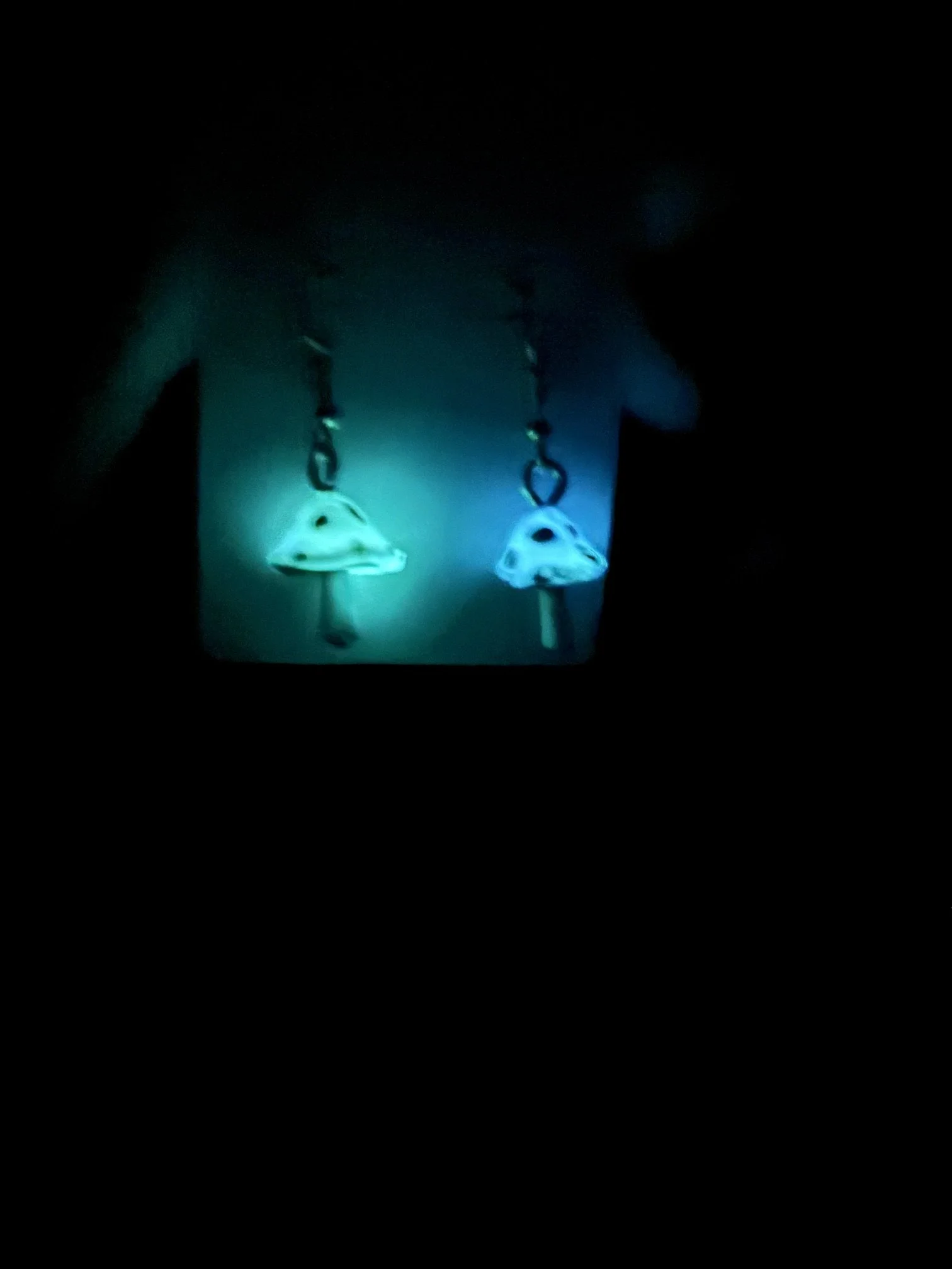 Glowshroom Earrings