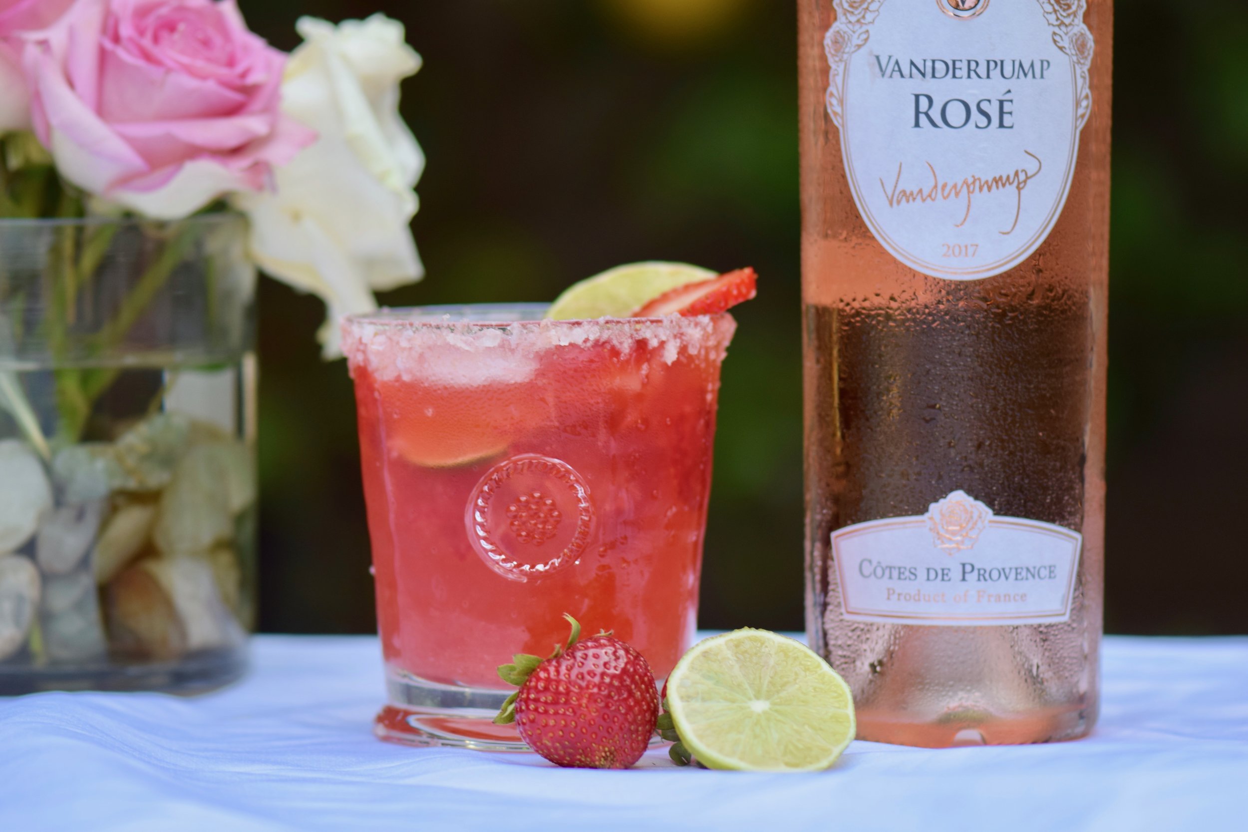 STRAWBERRY ROSÉ MARGARITA