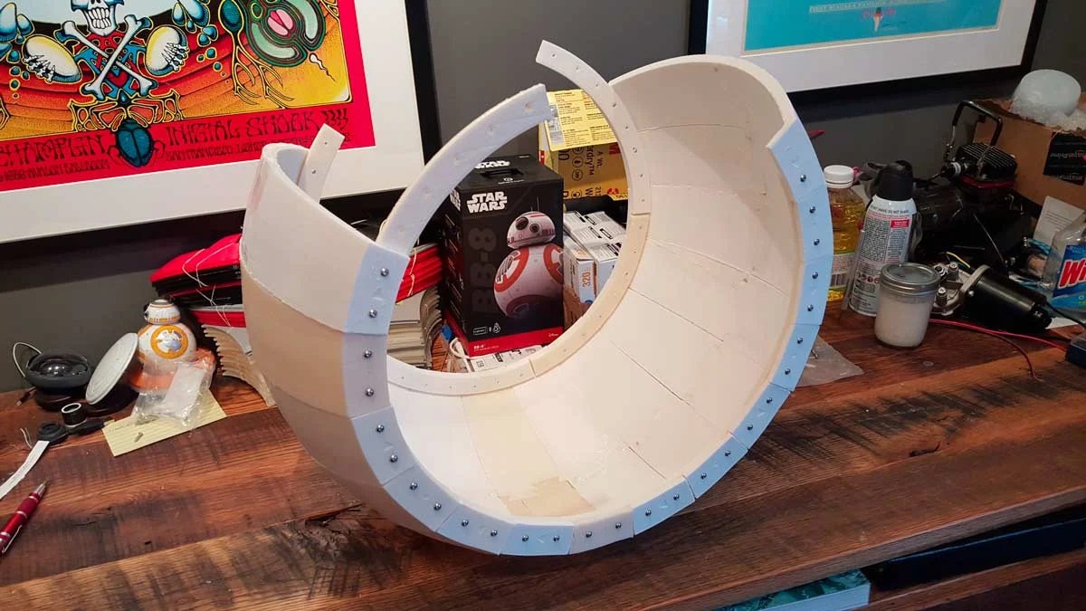 Well of course, everything is not going to plan. My printer kicked it this morning. Needs to get some parts replaced to get'er up and running again. On a temporary hold for this part of the project. This is as far as I got before she went.