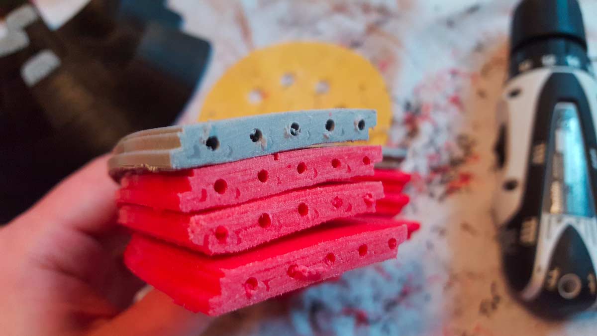 Sanding down the edges