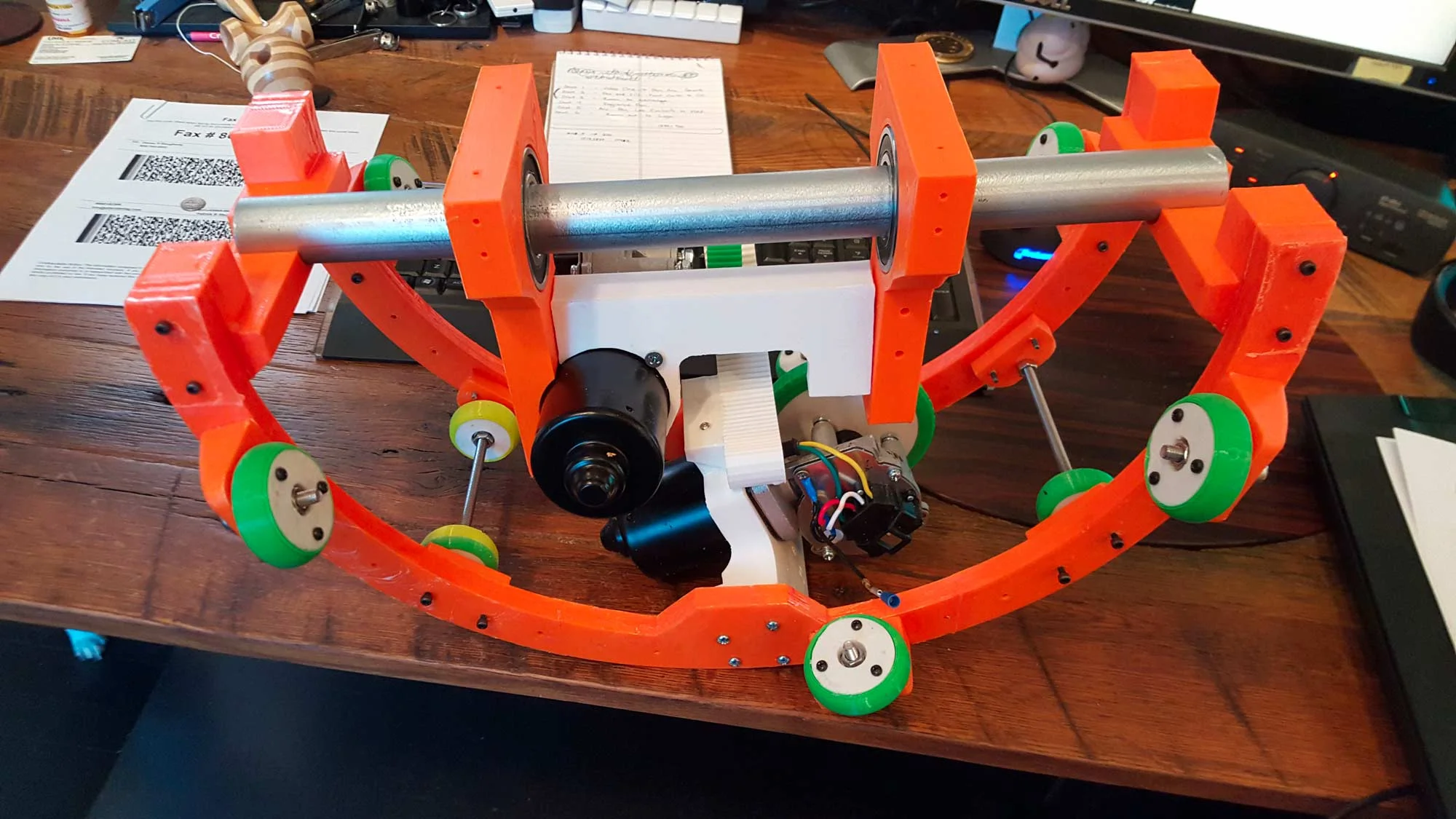Basic Banana assembly ready for it's first installation. 