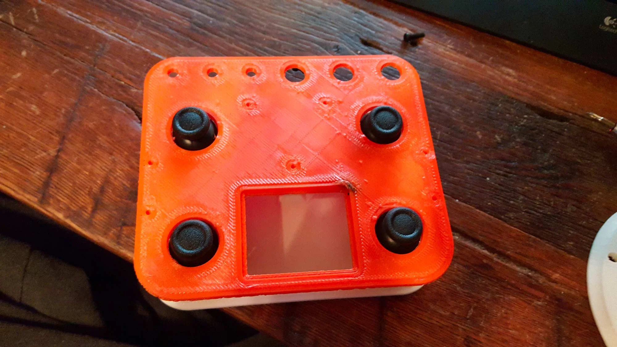 Here is the basic Handset frame directly from XRobots. Zero modification. I plan to re-do this later when I have a better idea of what I want out of a controller. 