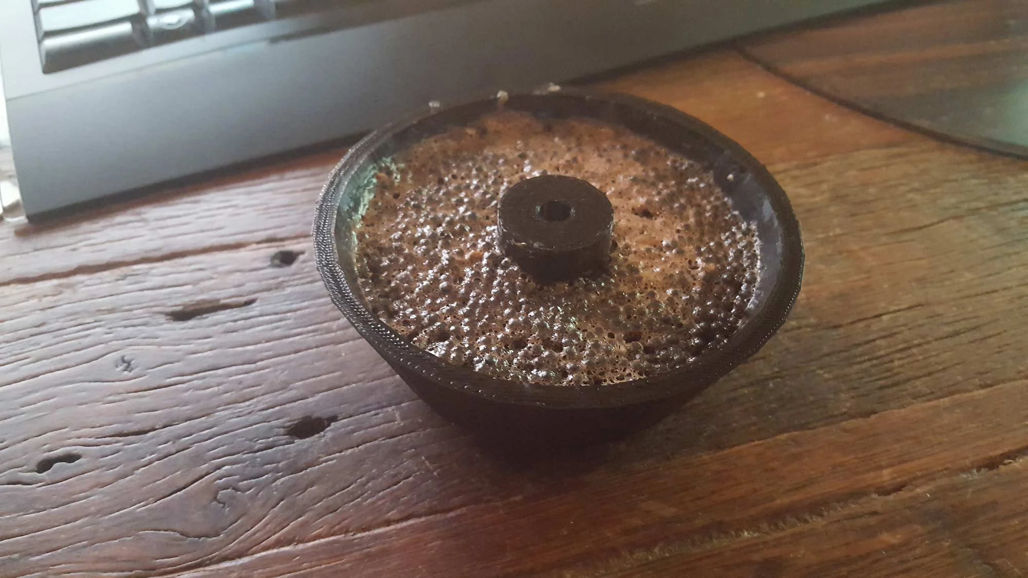 I made this weight to place in the head. It's a bit overkill, but it will help give me an idea of the effects of too much weight in the head. 