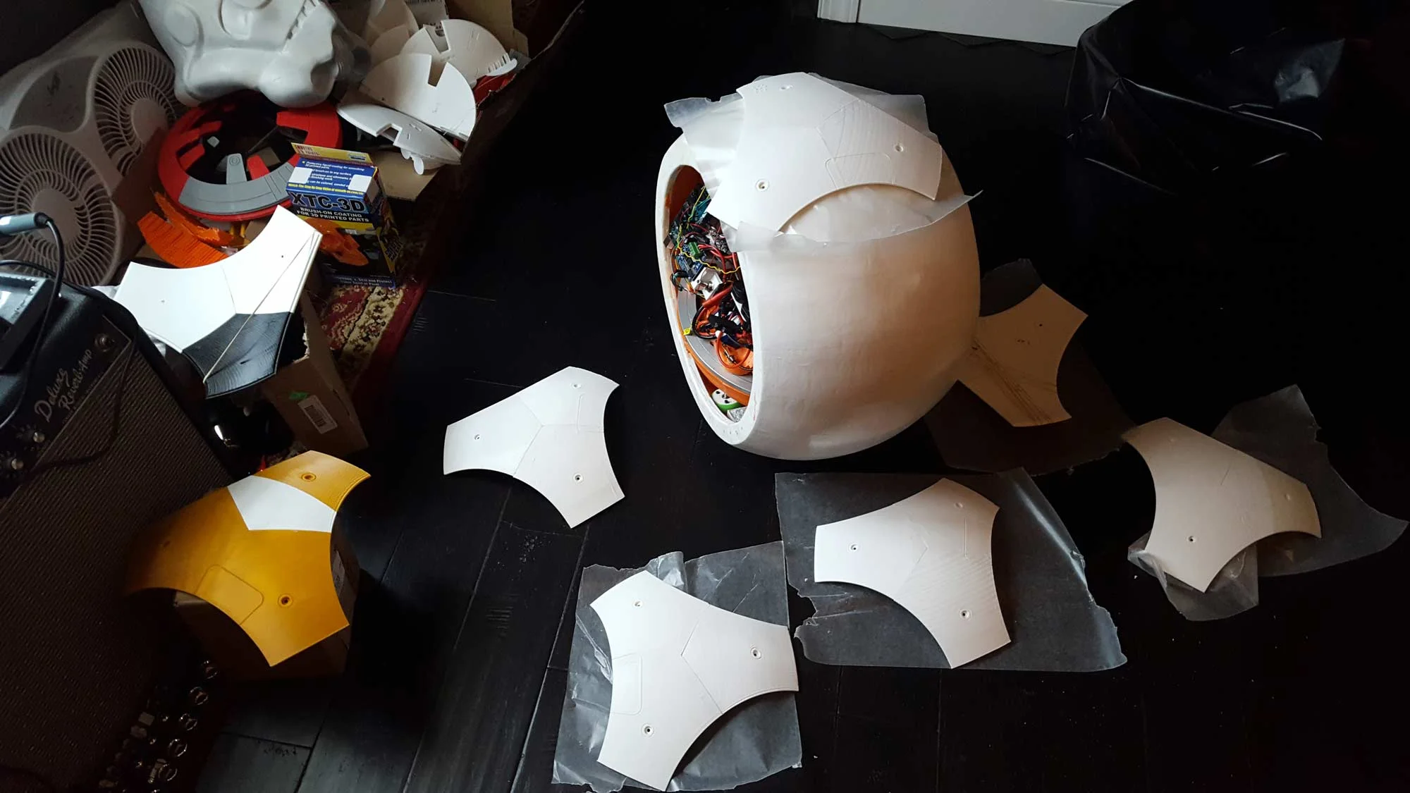 All 8 triangles. 