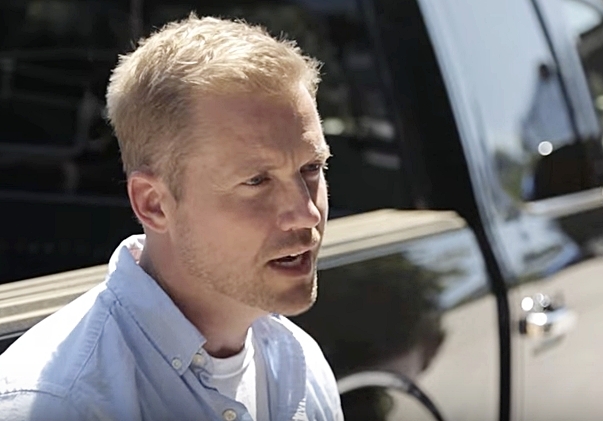  Rick speaking about his F-150 for a Ford Commercial