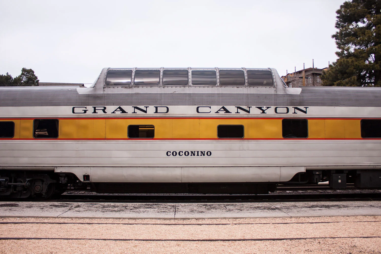We were all pretty bummed that we didn't have time to take the train between Grand Canyon and Winslow, but we'll add it to the list of reasons to go back. 
