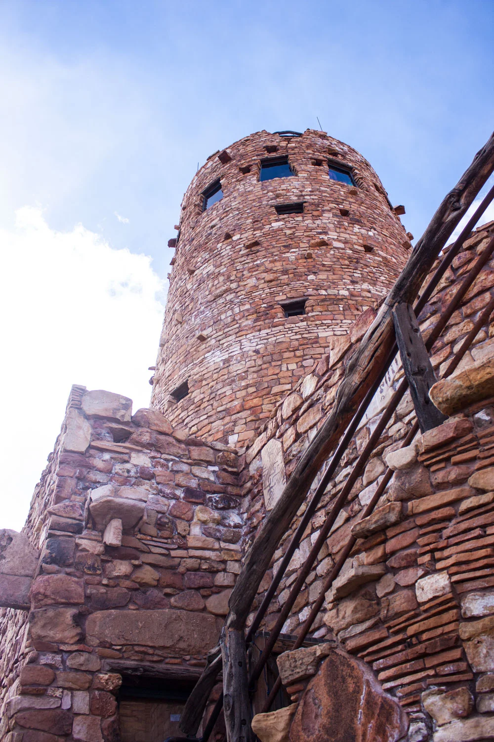 The Desert View Watchtower was a favorite with its spiral staircases and stunning views. 