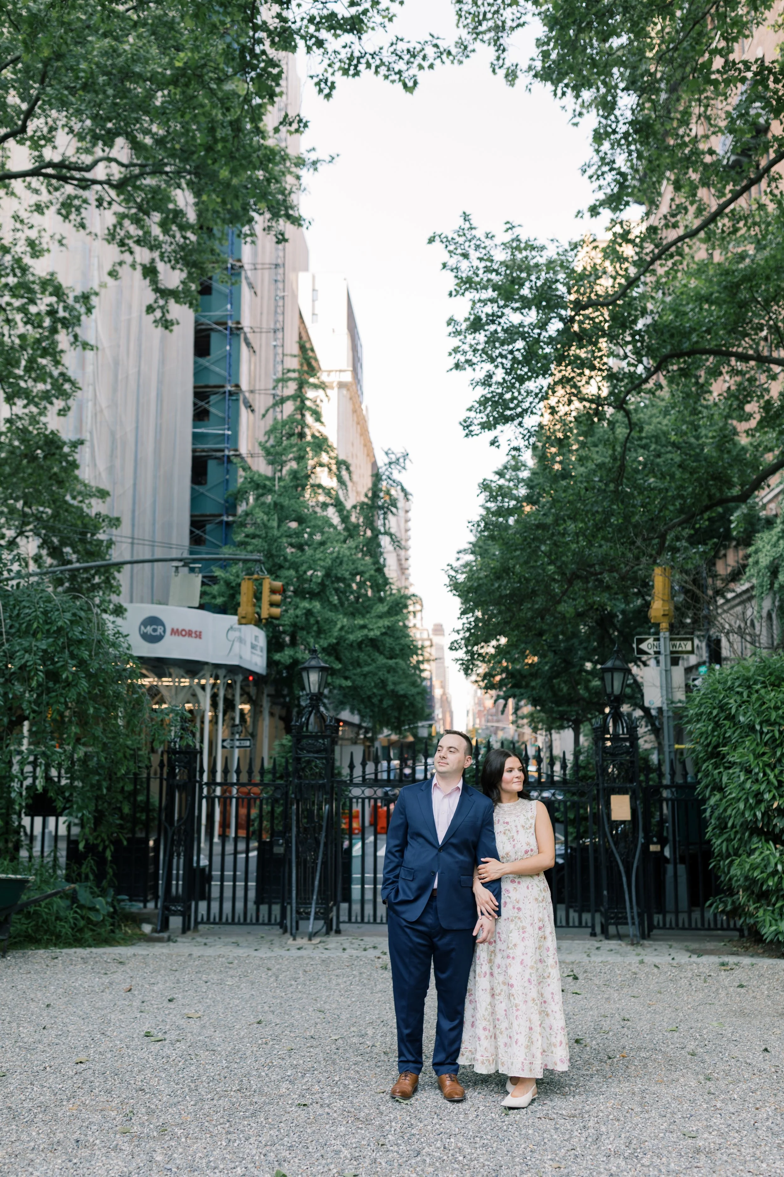 Inside Gramercy Park: A Rare NYC Private Engagement Session