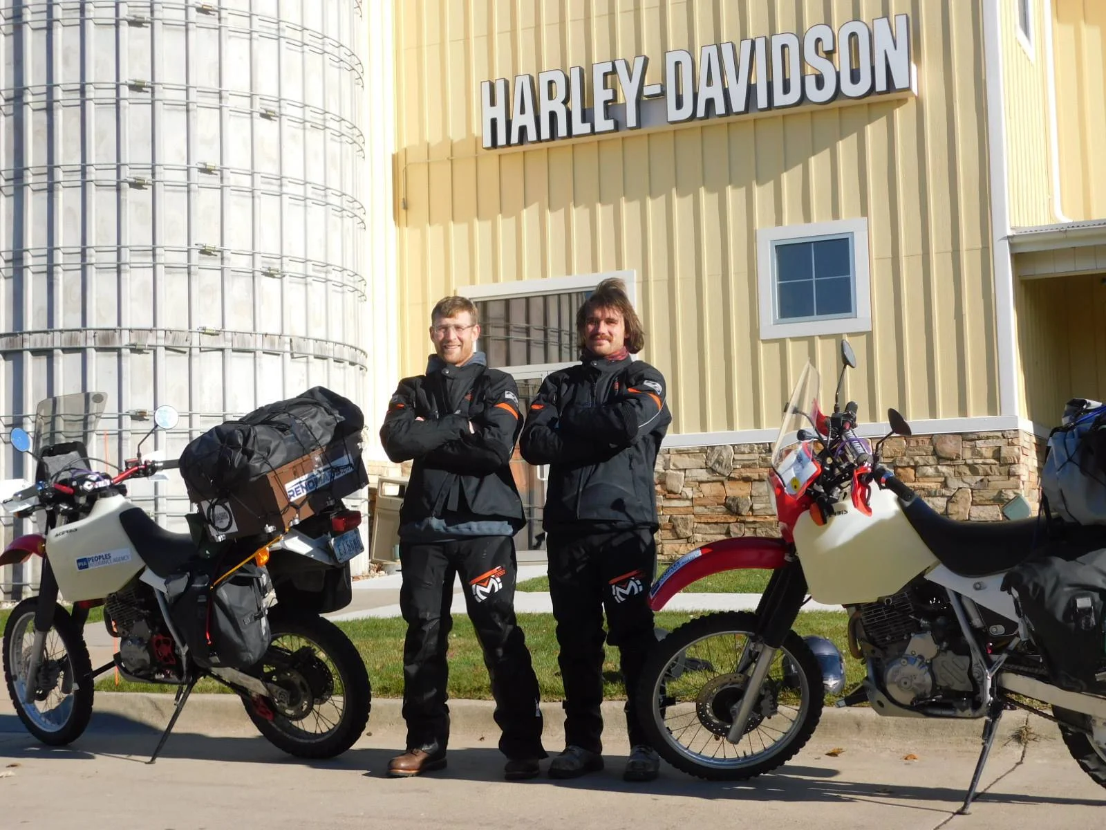 Official takeoff @ Harley Big Barn In Des Moines, Iowa