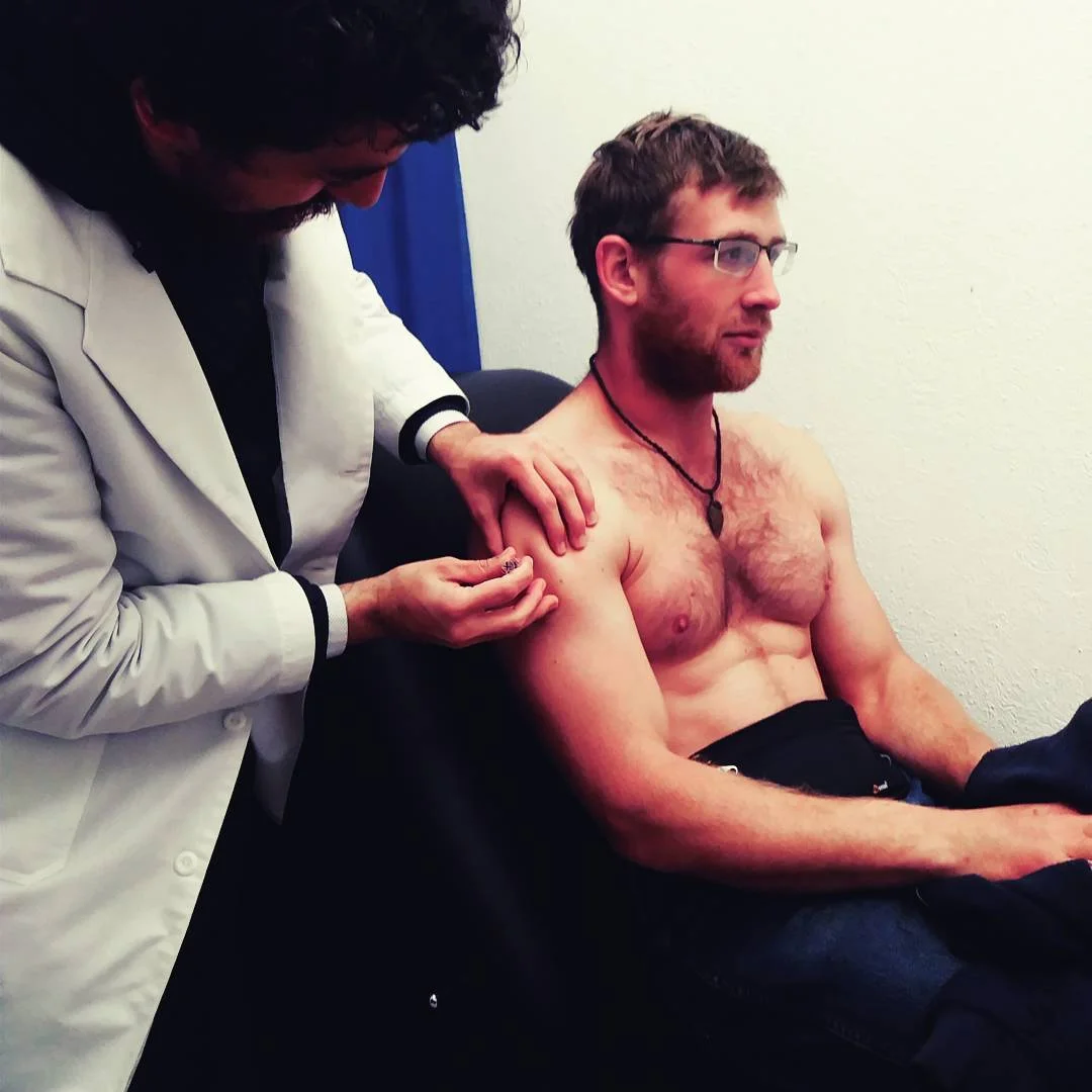 I freaking hate shots...... but he was so gentle :)