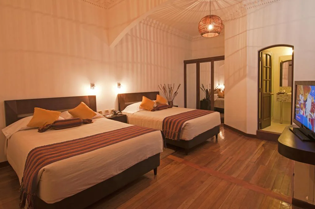 These beds were like sleeping on marshmallows. Non-sticky, fluffy as hell, marshmallows. 