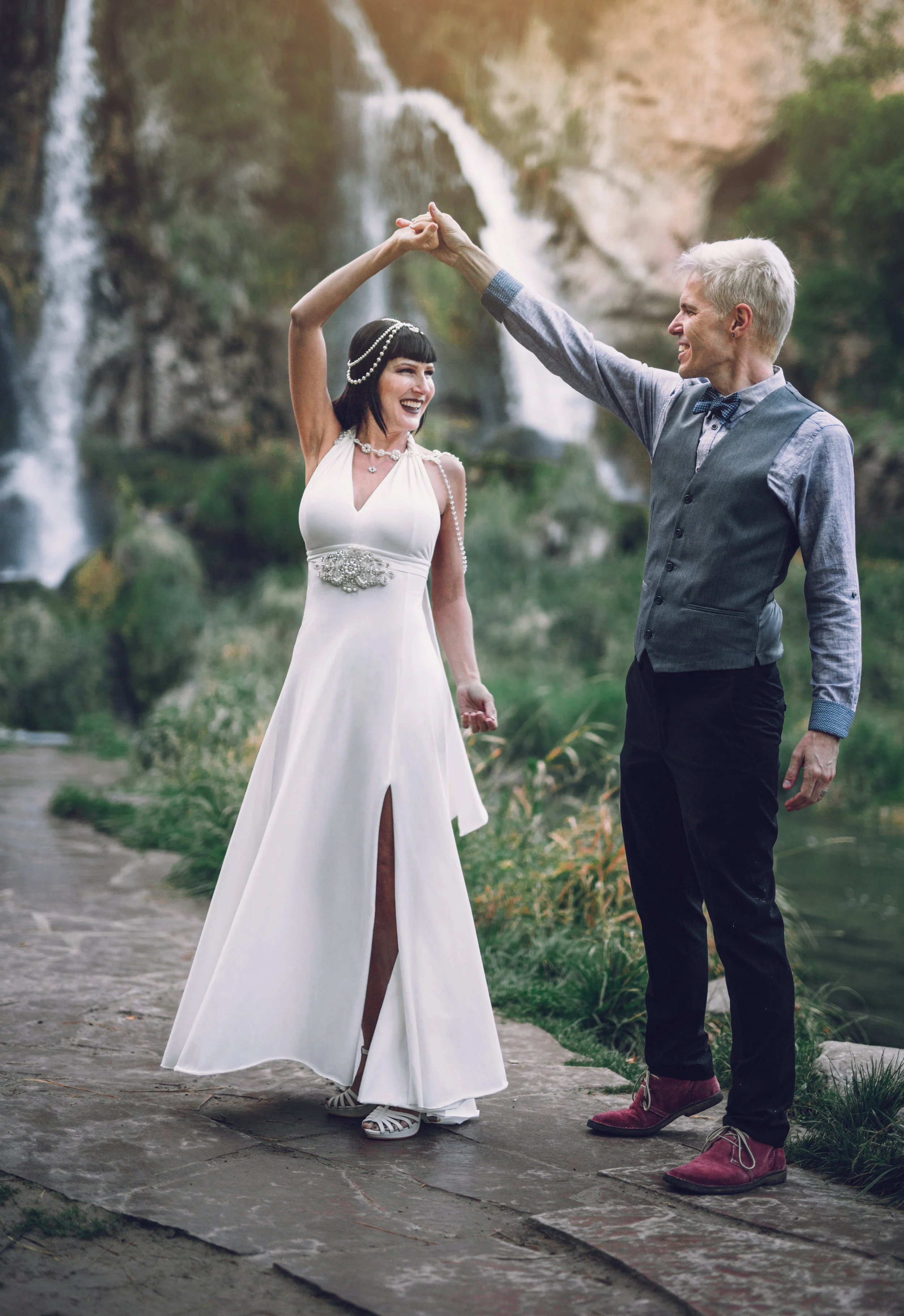 Rifle Falls Destination Wedding - Ashli Hara Photography