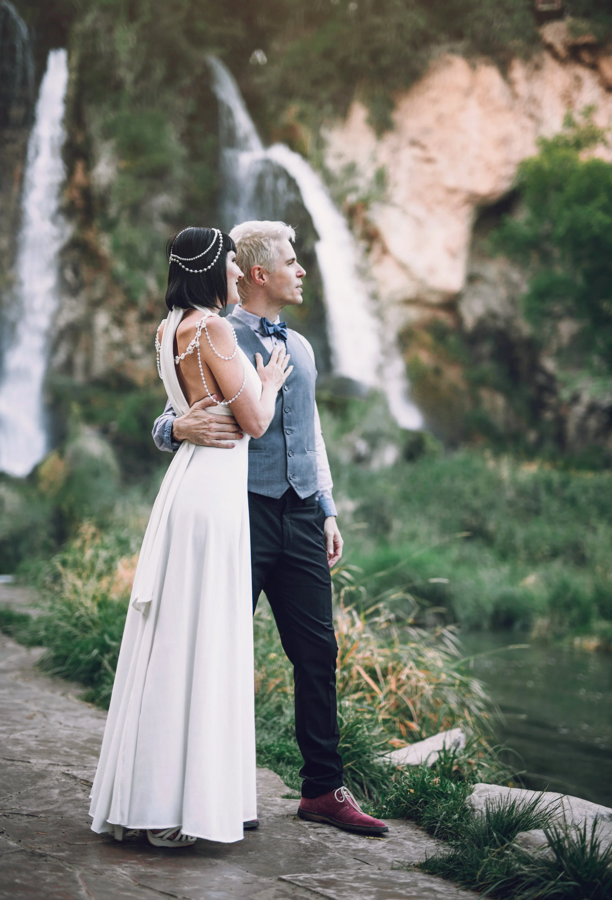 Rifle Falls Wedding Elopement - Ashli Hara Photography