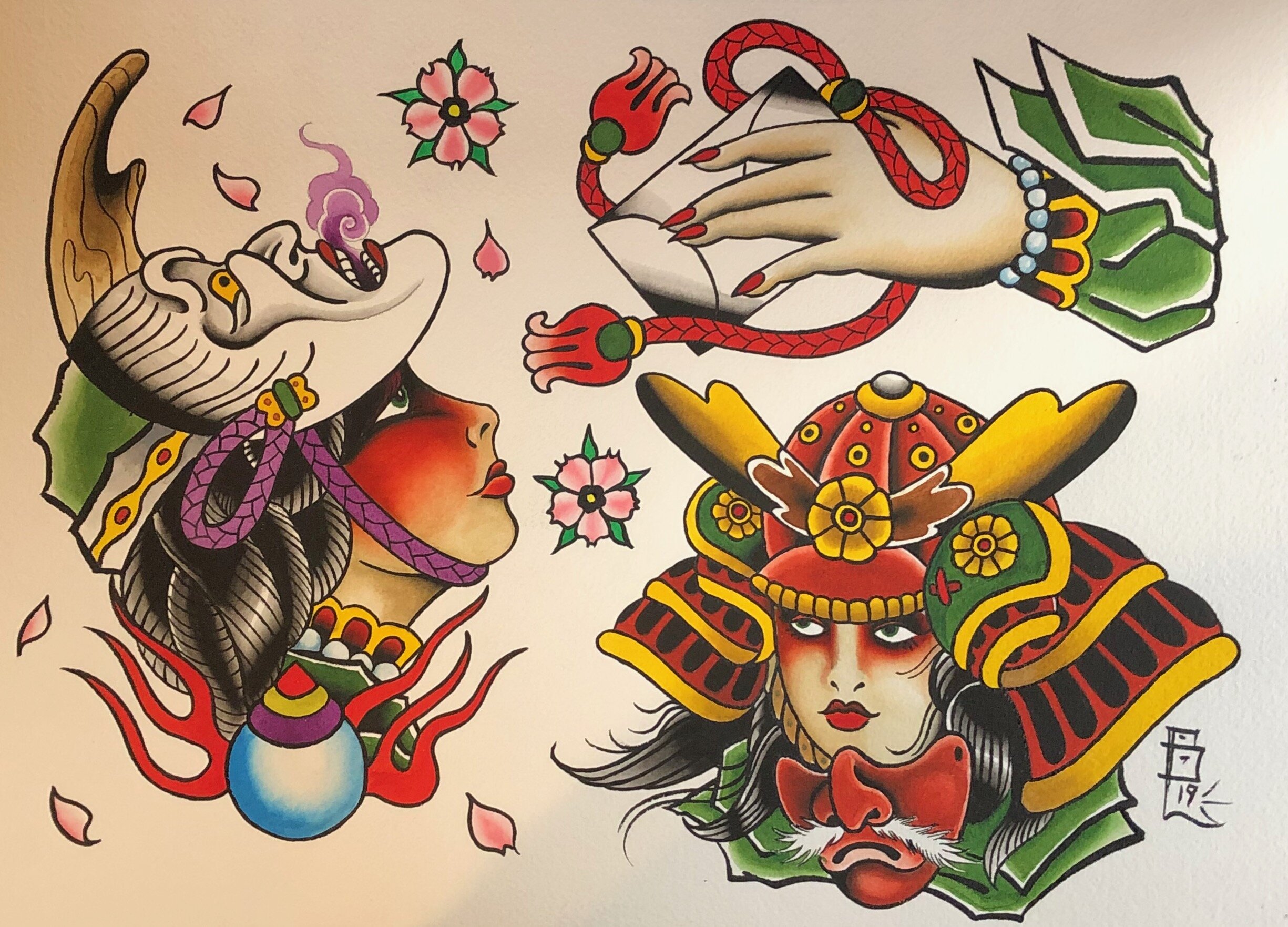 tattoo flash