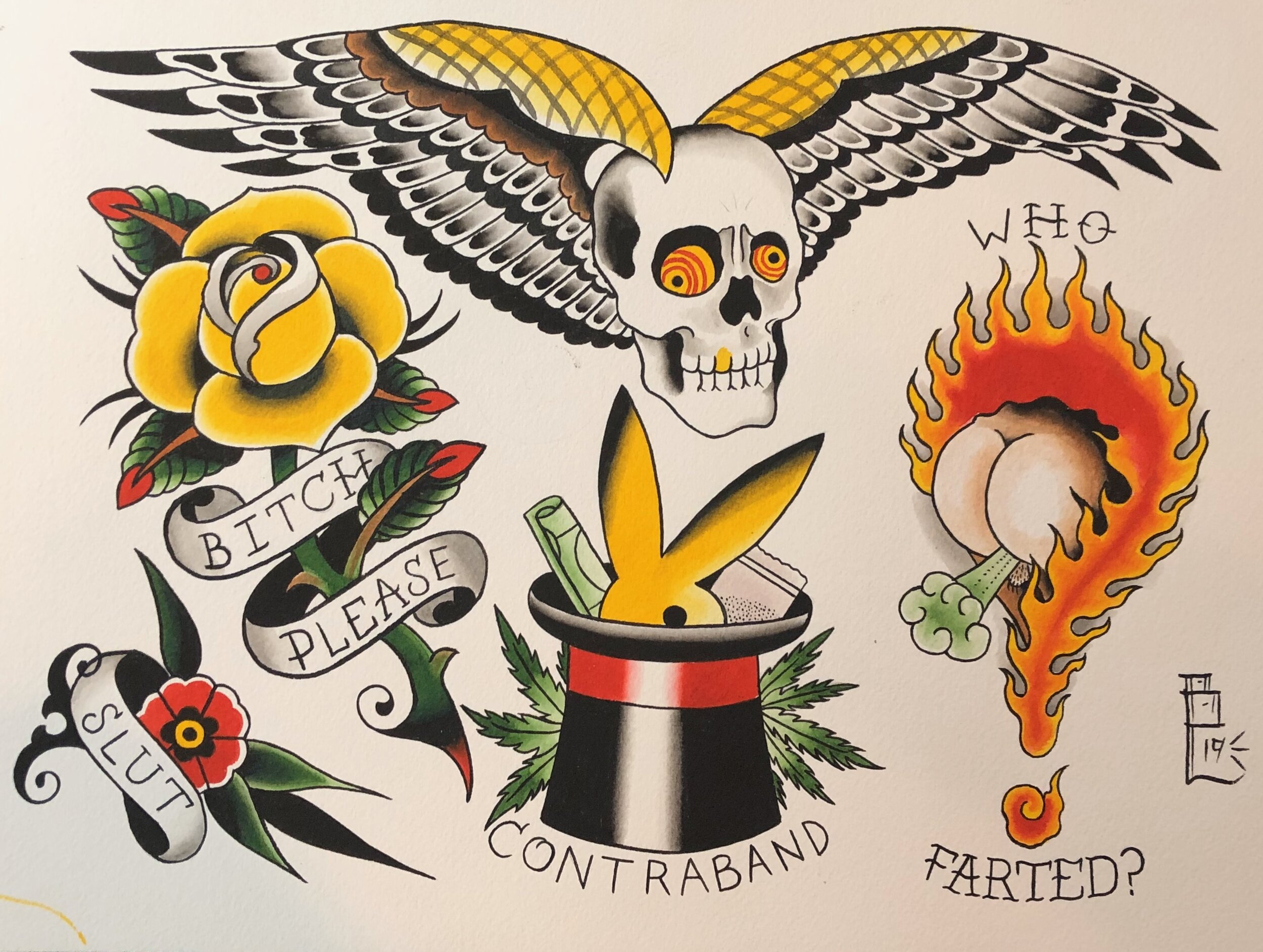 tattoo flash