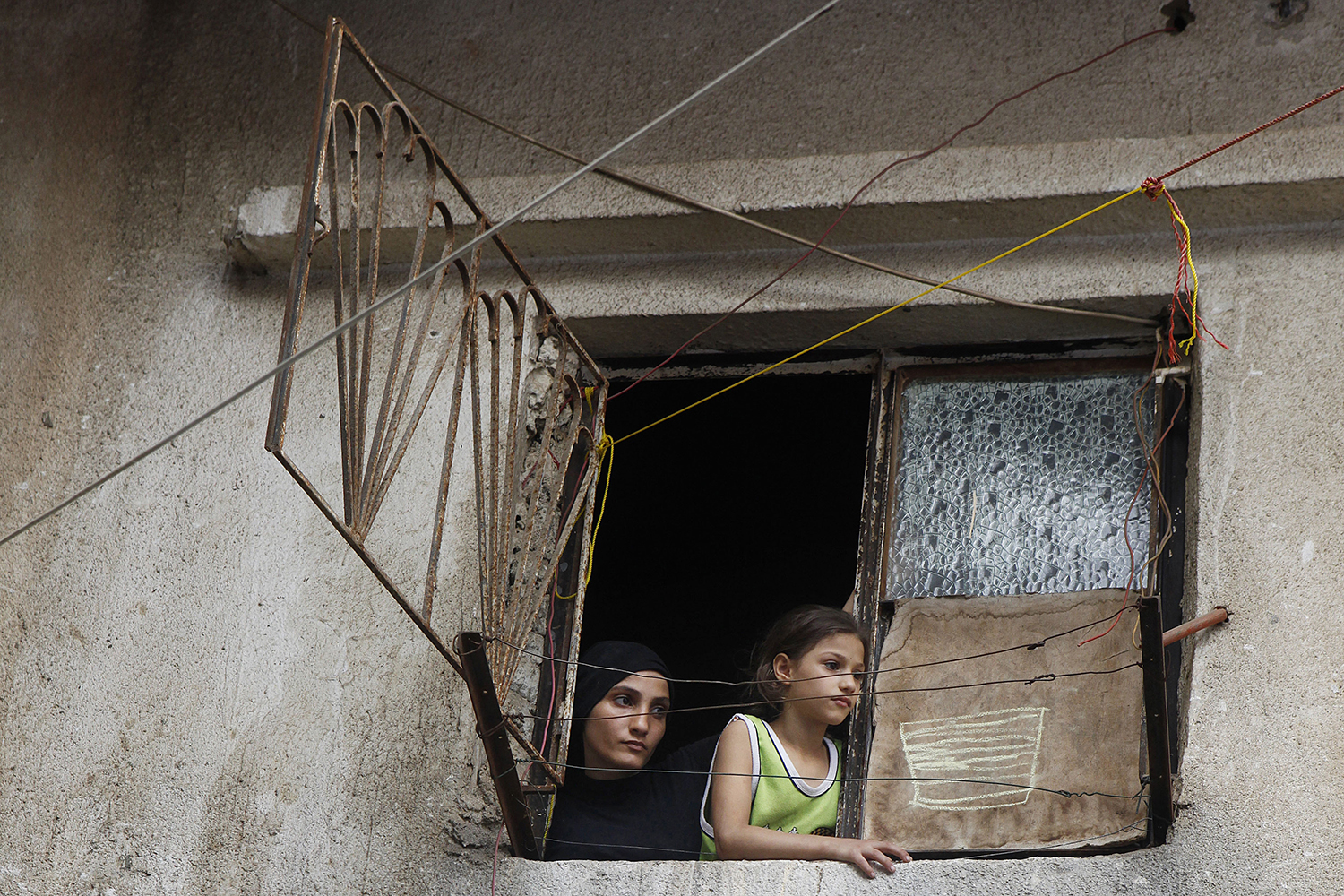 1 Residents of Shatila Palestinian refugee camp in West Beirut, Lebanon copy.jpg