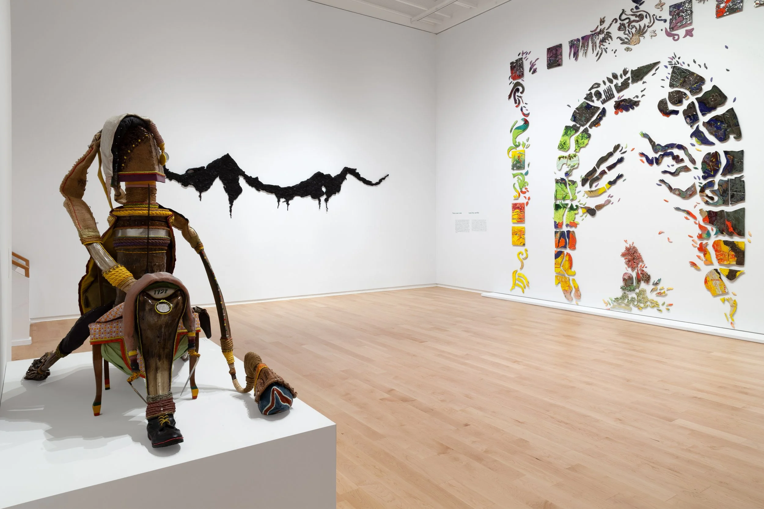    The Colby College Museum of Art in Waterville, Maine commissioned me to create a new site specific work for the traveling group exhibition,   Imagining an Archipelago: Art from Cuba, Guam, the Philippines, Puerto Rico, and Their Diasporas .  This 