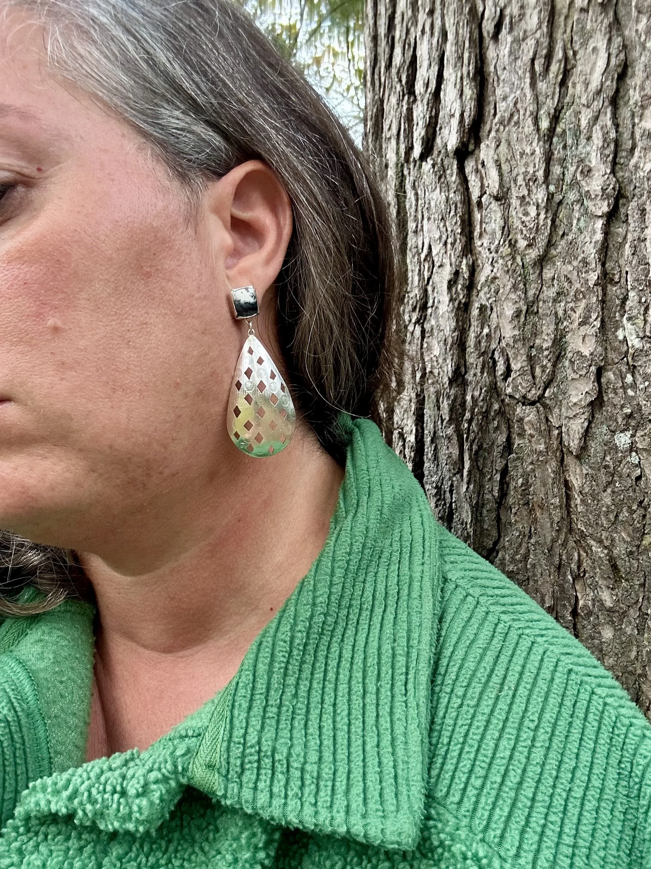 dendritic opal earrings worn .jpg