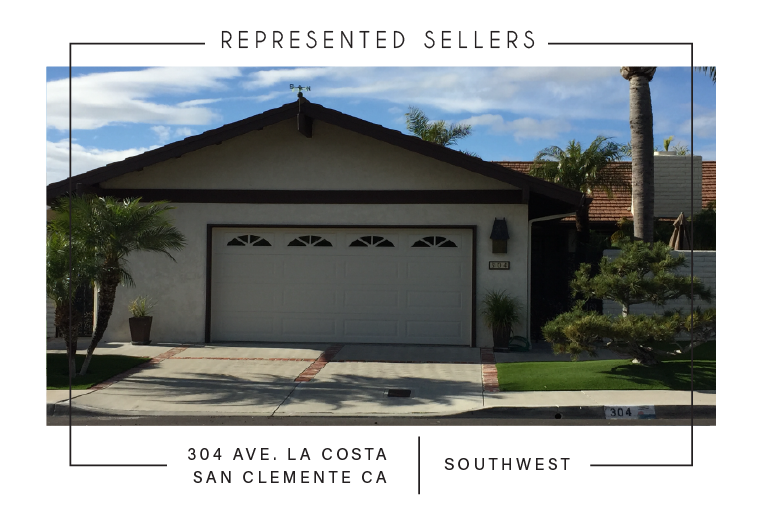 SOLD 1/5/2017 $1,570,000 304 AVENIDA LA COSTA SAN CLEMENTE CA