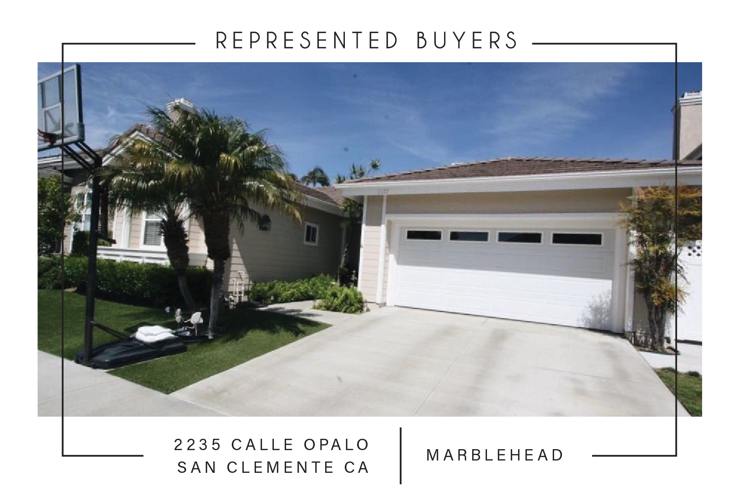 SOLD 7/06/2017 $800,000 2235 calle opalo SAN CLEMENTE CA