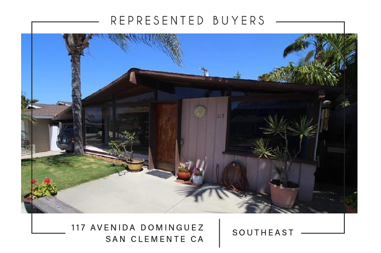 SOLD 9/5/2017 $730,000 117 avenida Dominguez SAN CLEMENTE CA