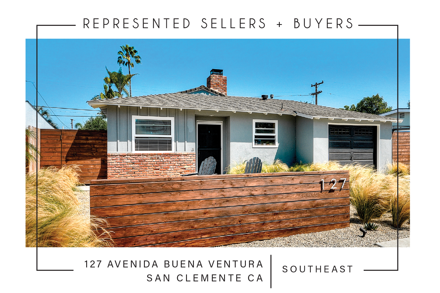 SOLD 4/13/2018 $800,000 127 ave. Buena Ventura, San Clemente CA