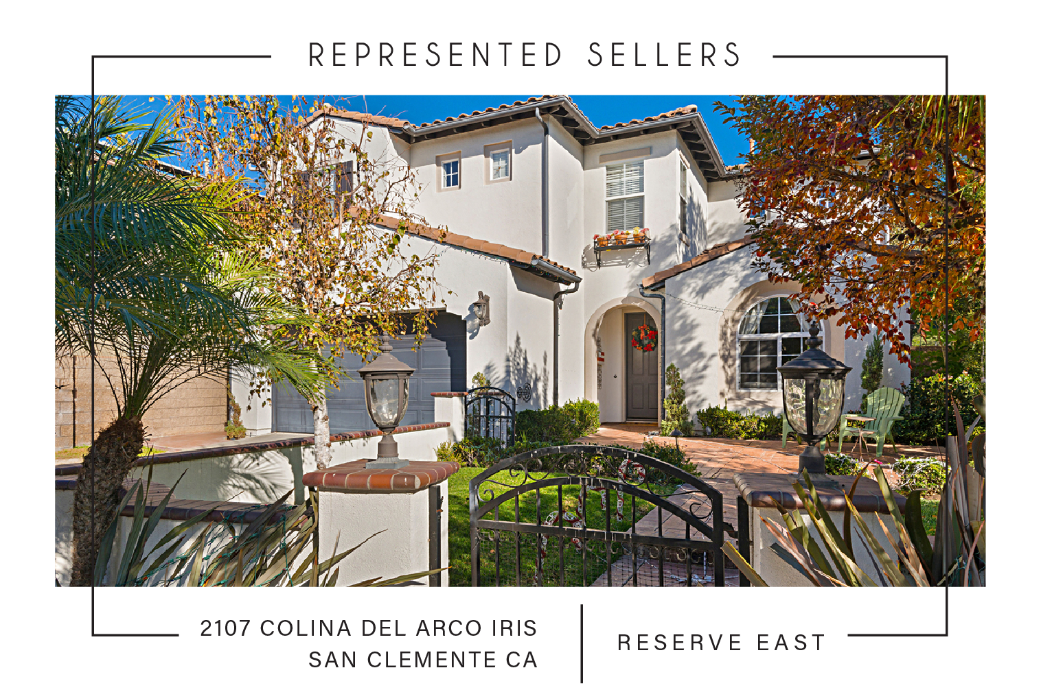 SOLD 7/31/2018 $1,065,000 2107 colina del arco iris, San clemente CA