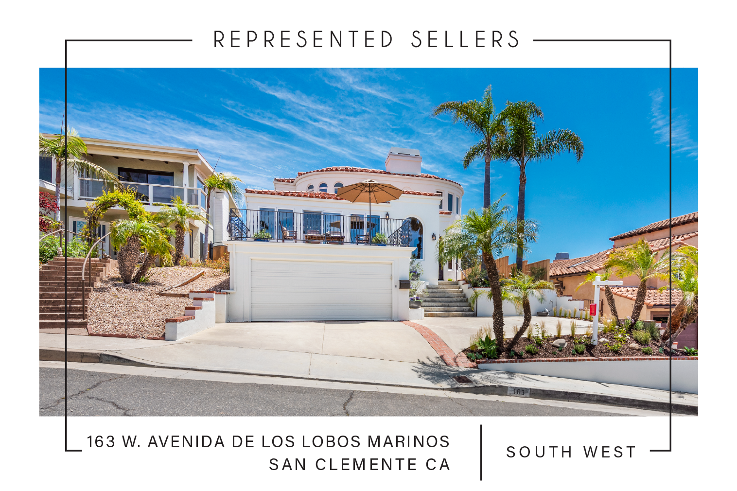 SOLD 07/01/2019 $1,800,000 163 Avenida De Los Lobos Marinos, San Clemente