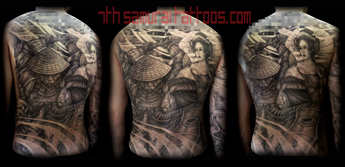 Back Pieces — 7th Samurai Tattoos