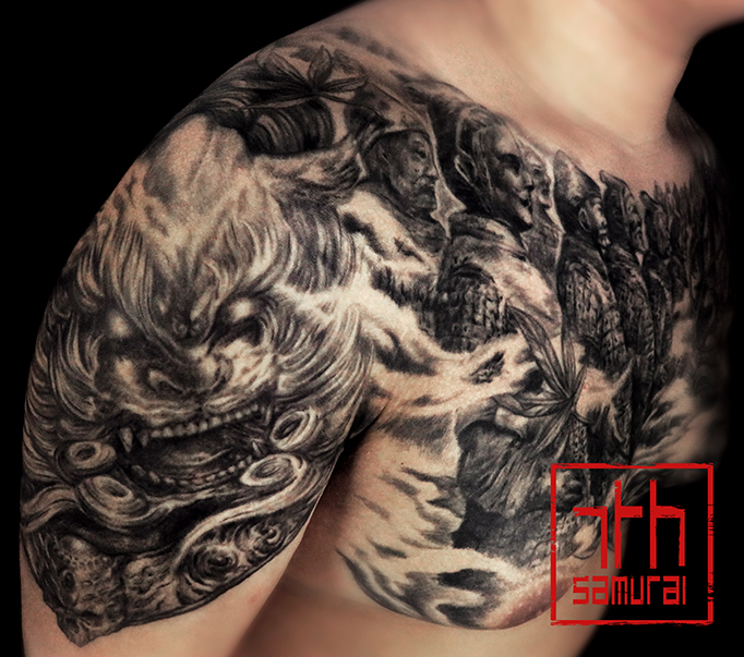 Japanese Chest tatuagens For Men For Men foto compartilhado por Fairfax2   Português de partilha de imagens imagens