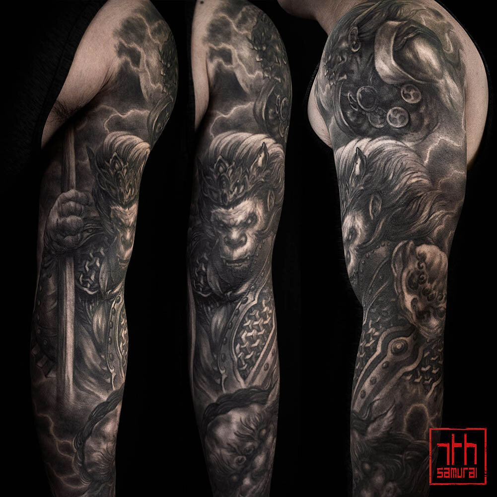 Sleeves — 7th Samurai Tattoos