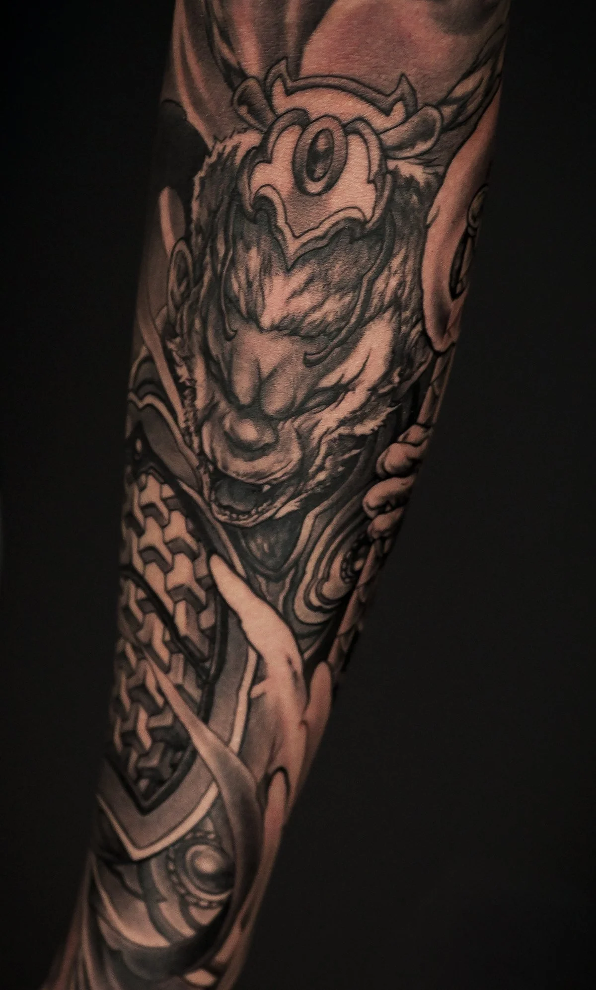 BANNER monkey king sun wukong arm sleeve tattoo kai 7th samurai 2026 edmonton.jpg