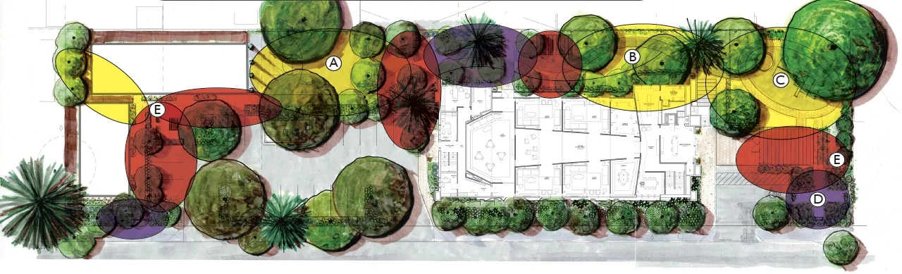Landscape design by Corlett Landscape Architecture