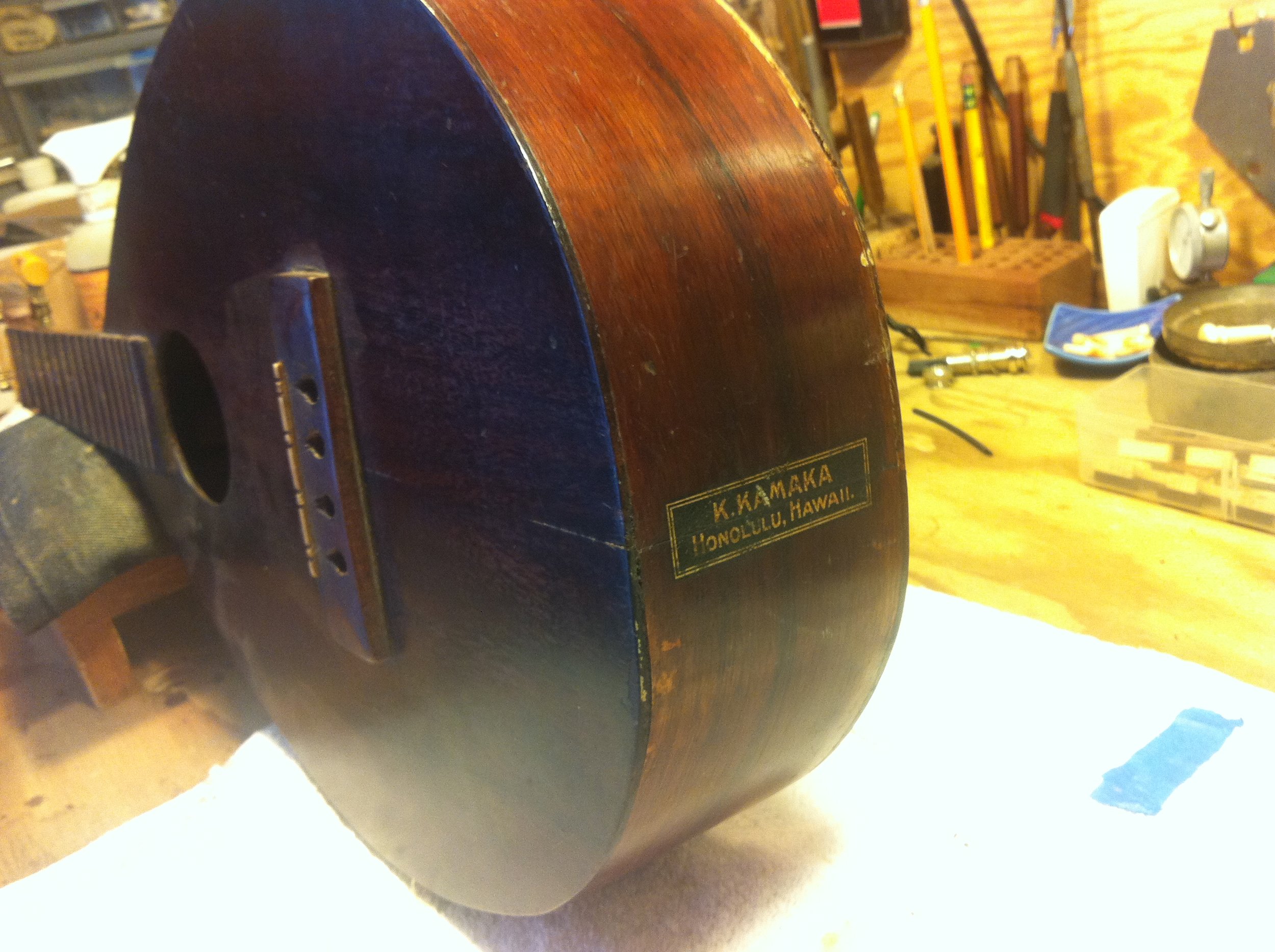 I consider it an honor to be one of the Kamaka families &nbsp;preferred restoration experts.