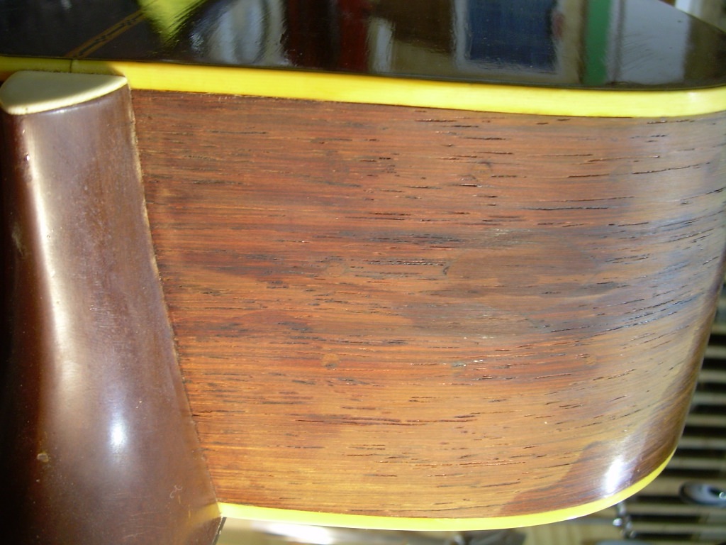 Haoles patched, cleated and touched up ready for finish... 