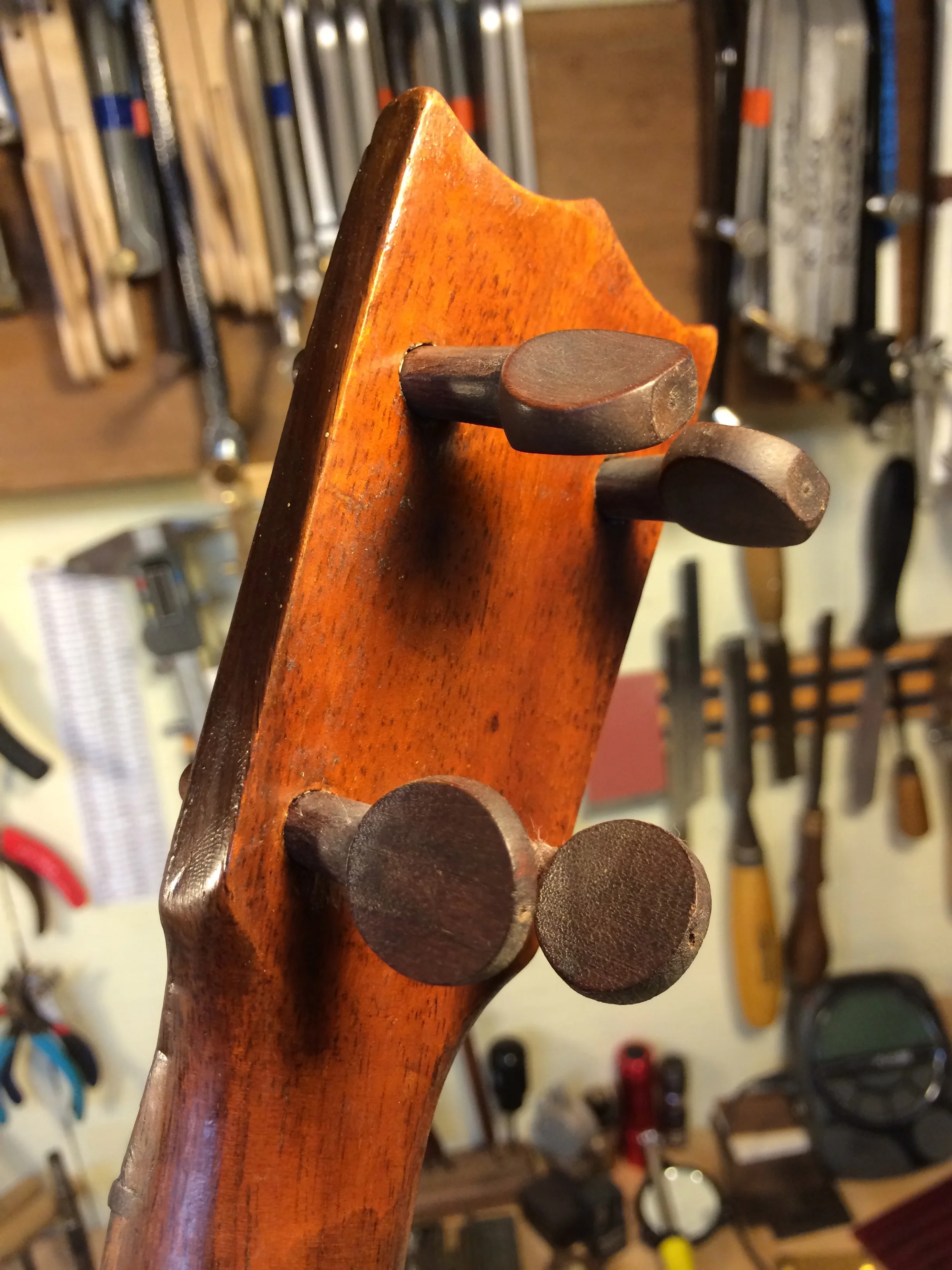 Hand made Ohia replacement keys. 
