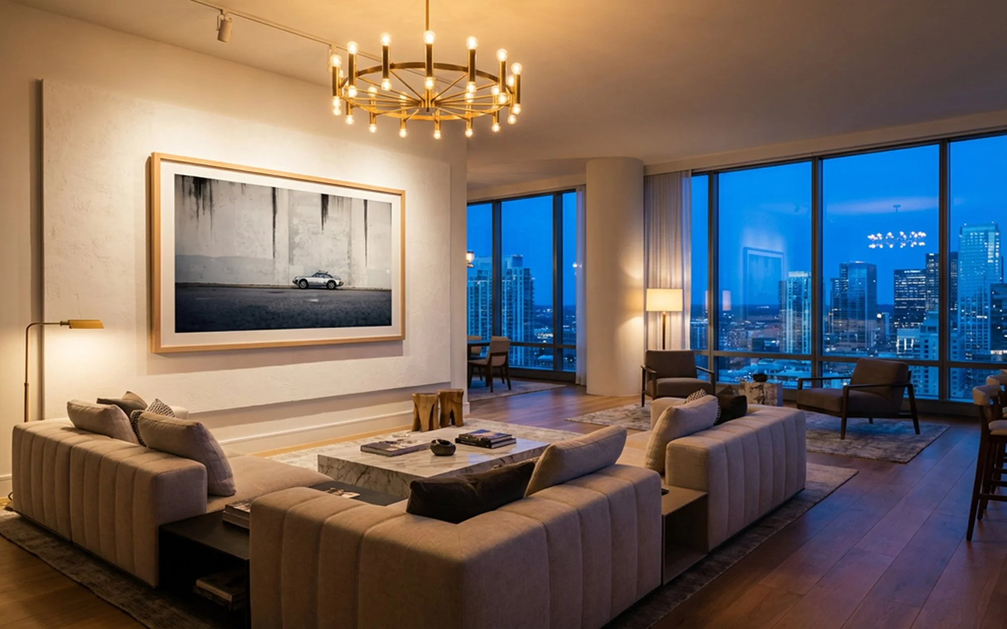 Example image of a fine art print on a wall from kai hartmann photographer print shop