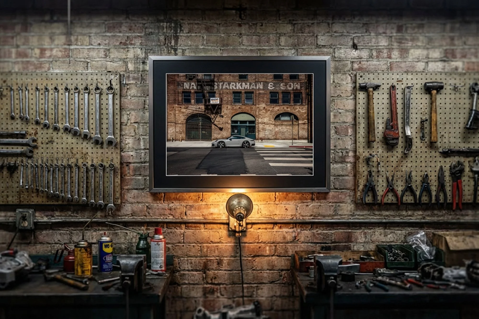 fine art print on a wall from kai hartmann photographer print shop