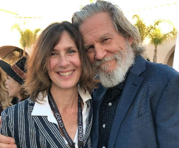 Director Susan Kucera with Narrator Jeff Bridges.