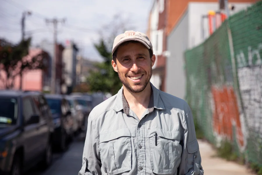 Matt Green, the subject of “The World Before Your Feet.” Photo by Michael Berman, bermanpictures.com
