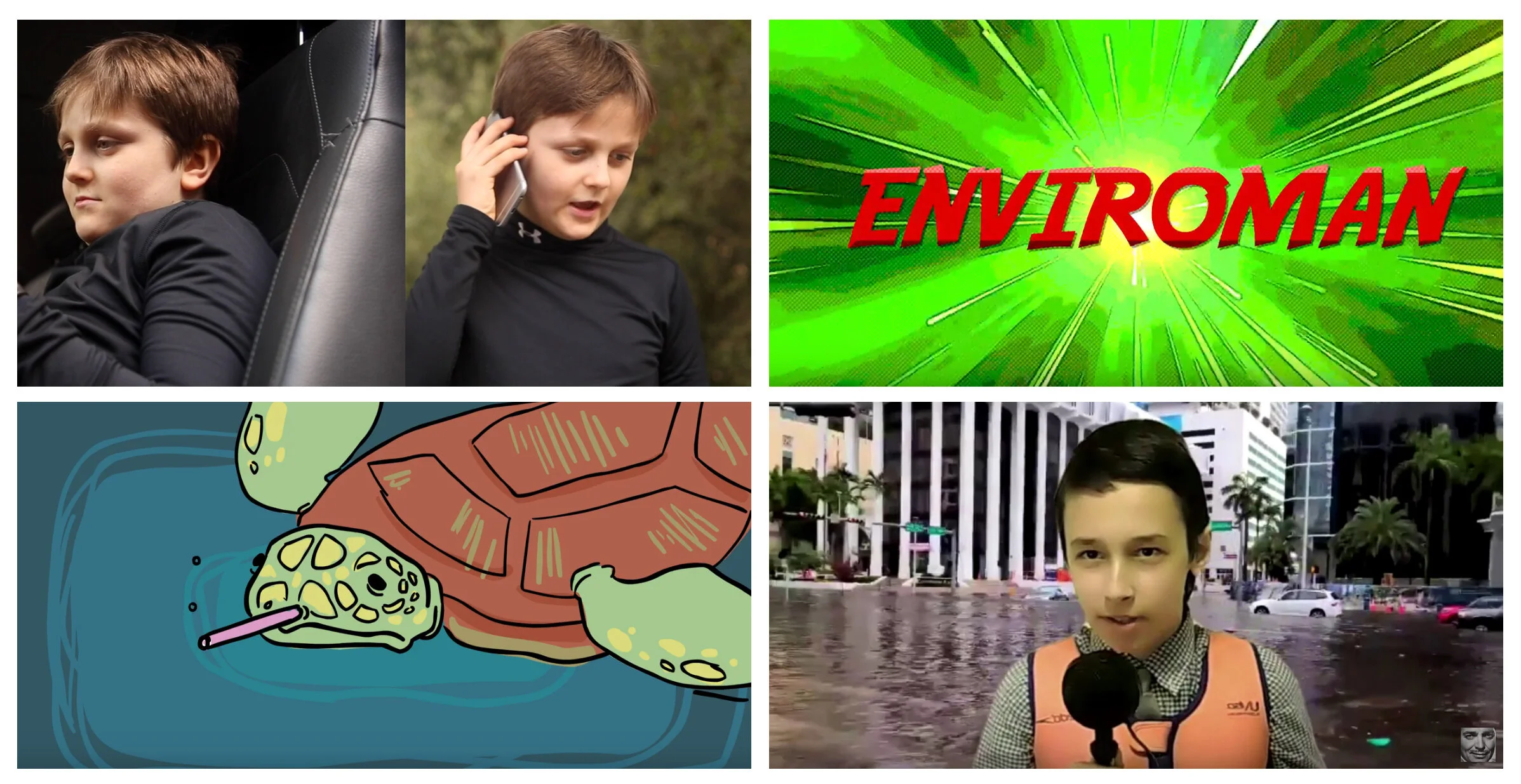 Young Filmmakers Contest Honorable Mention Winners (All Age Levels)