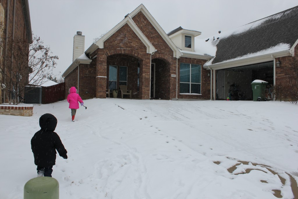 Texas’ version of being “snowed in”