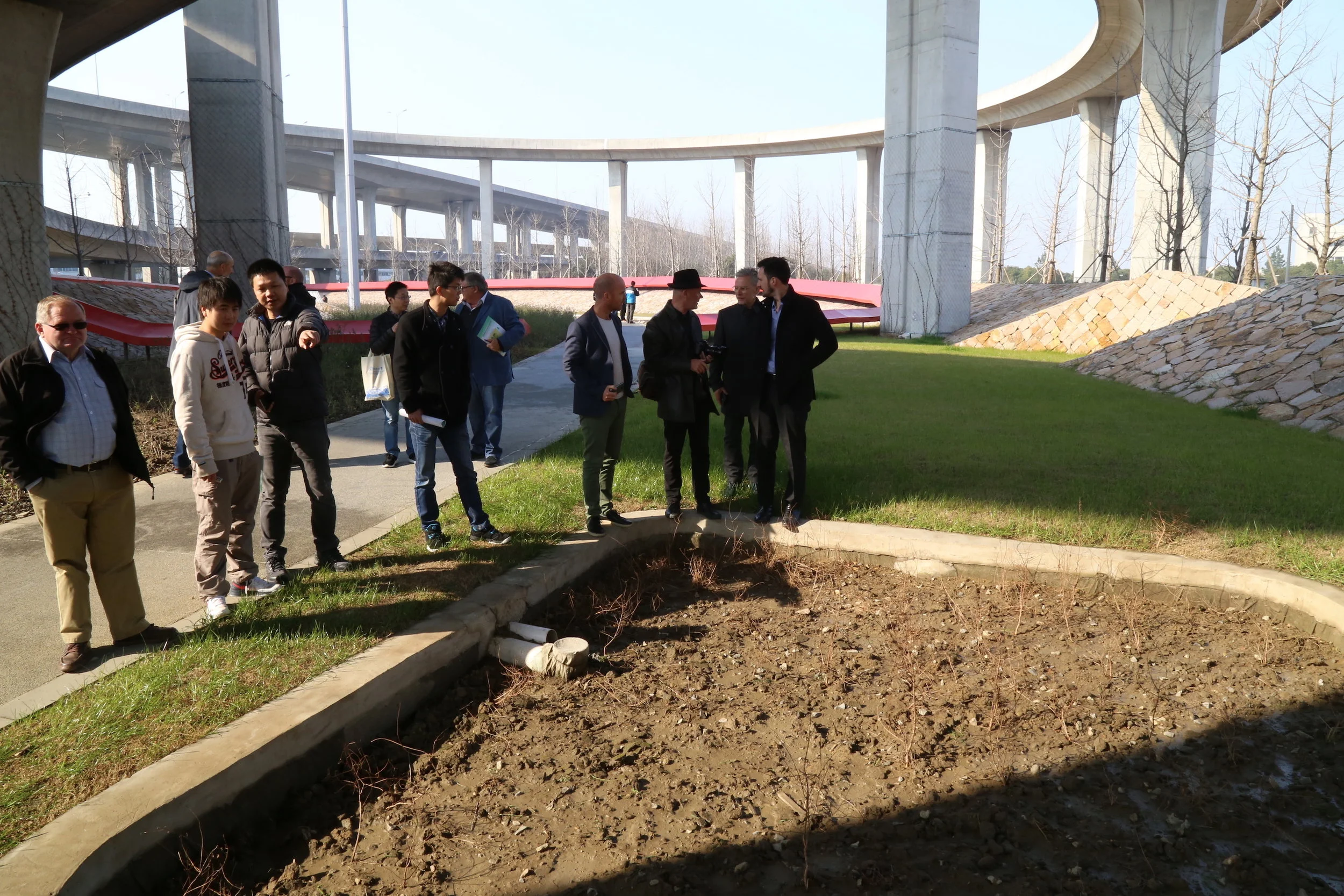 Day Two Site Visit - iPD's project " Kunshan RingRoad " 