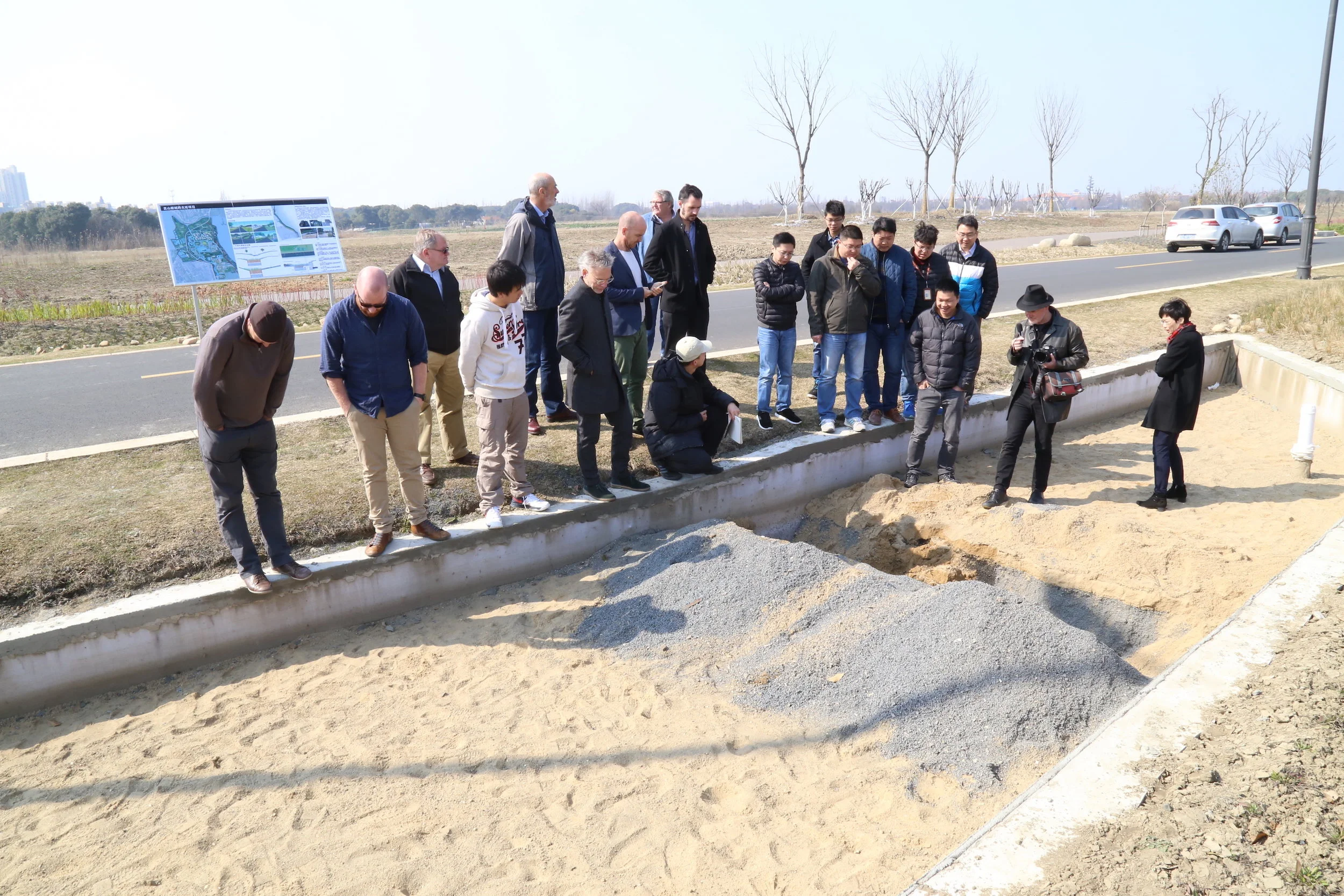 Day Two Site Visit - iPD's project " Kunshan RingRoad " 