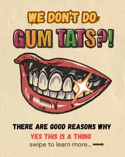 Is Gum Tattooing Safe? An Honest Look from a Tattooer
